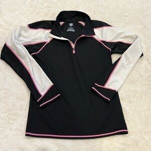 Descente Base Layer Quarter Zip Pullover Jordyn size 16 Junior